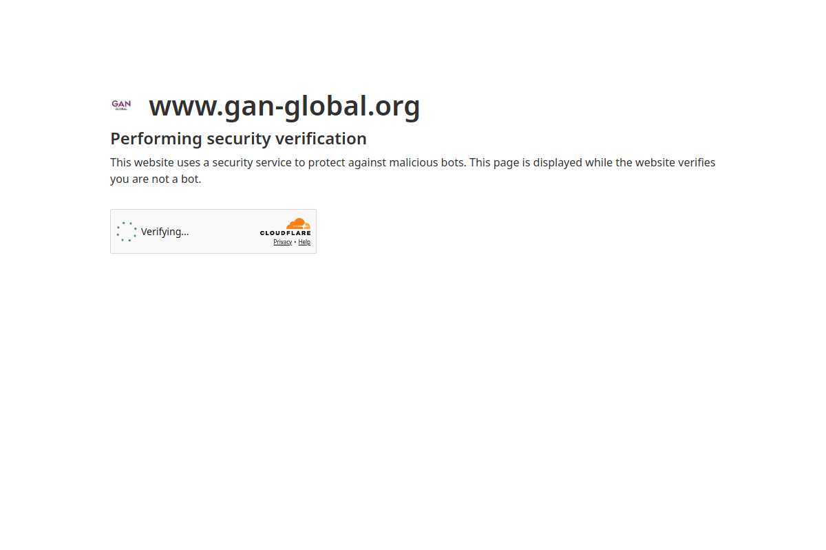 Gan Global 데스크톱 화면