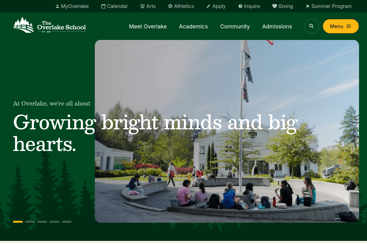 Overlake 데스크톱 화면