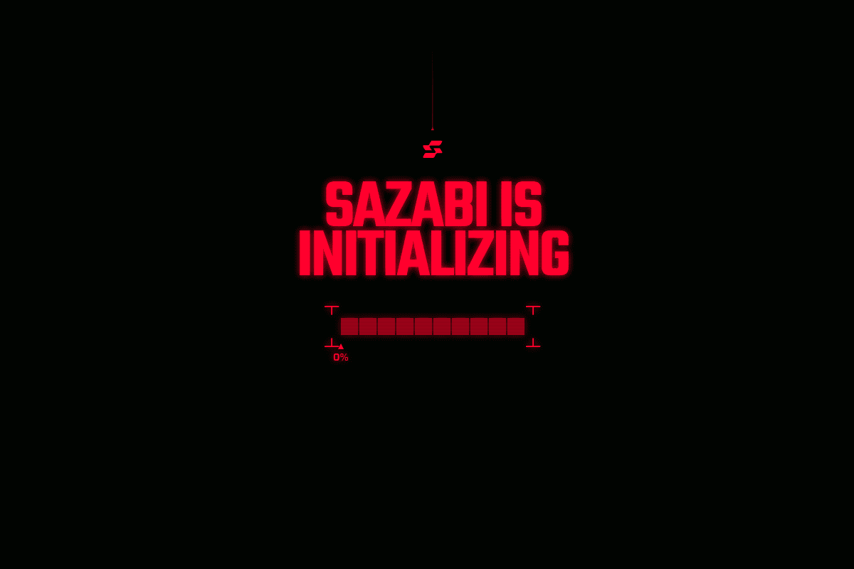 Sazabi 데스크톱 화면