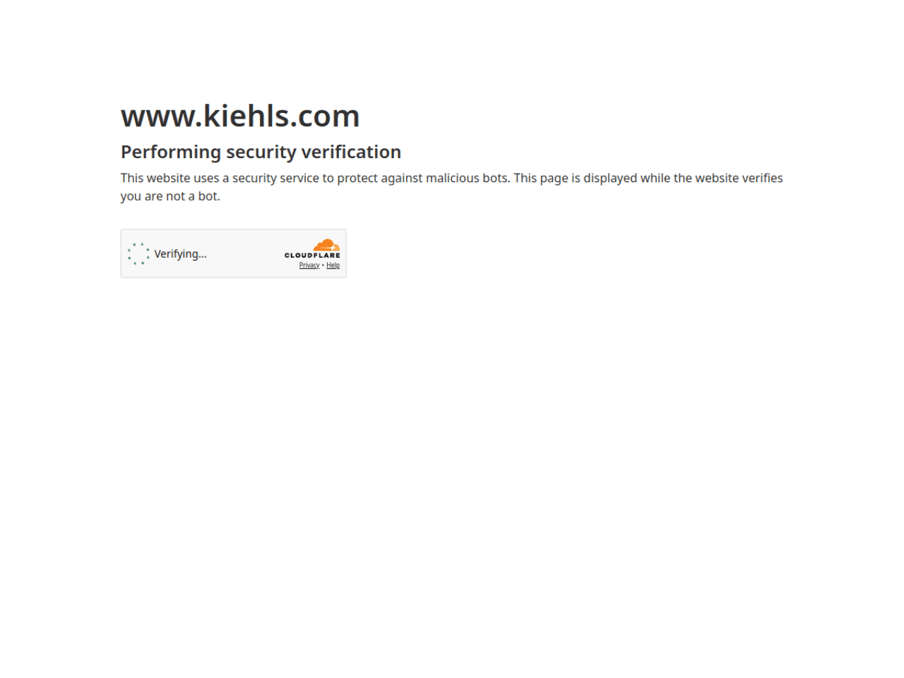 Kiehl's 웹사이트 데스크톱 화면 스크린샷 — 미니멀, 컬러풀 스타일
