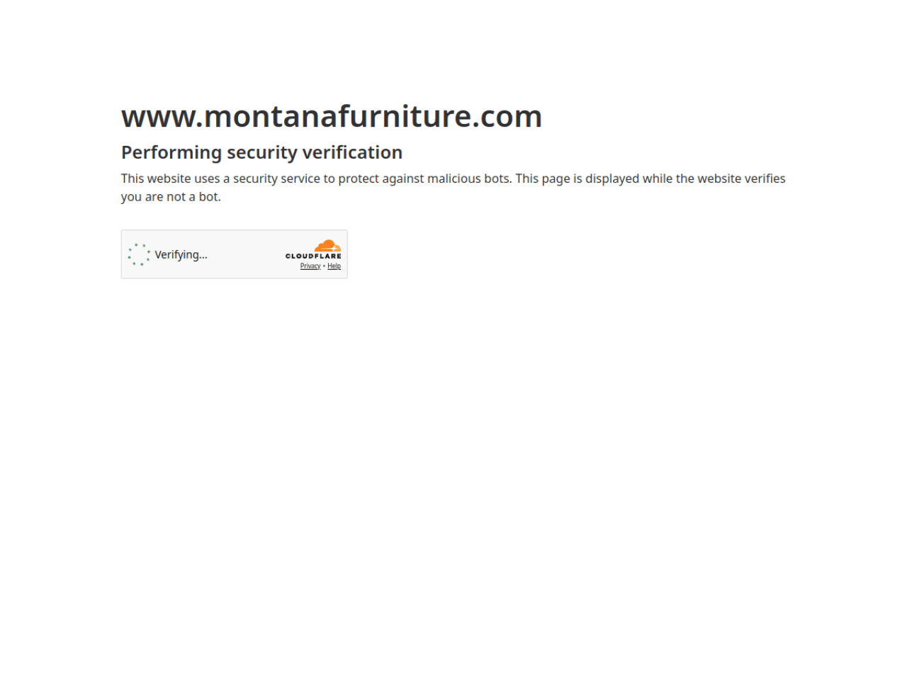 Montana Furniture 웹사이트 데스크톱 화면 스크린샷 — 컬러풀, 인터랙션·애니메이션 스타일