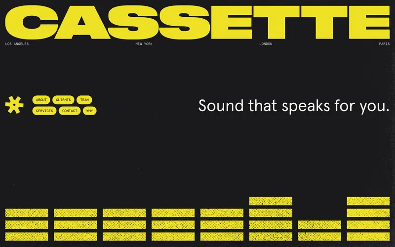 Cassette 데스크톱 화면