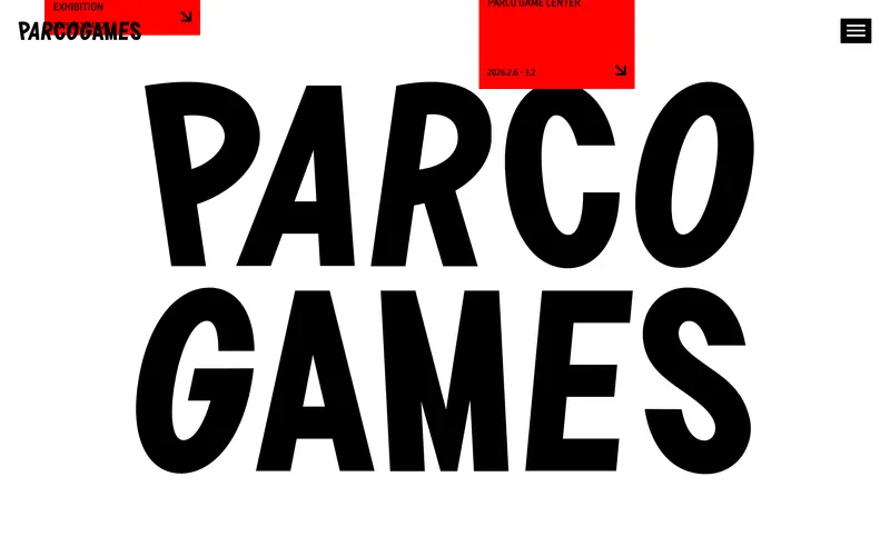 PARCO GAMES 데스크톱 화면