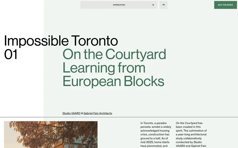 Impossible Toronto — On the Courtyard 데스크톱 화면