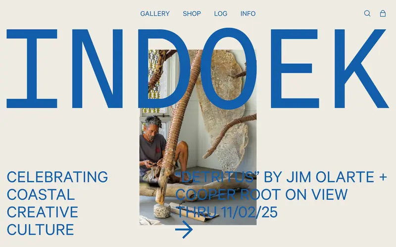 Indoek 데스크톱 화면