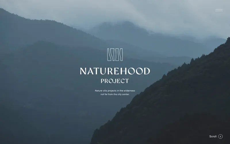 NATUREHOOD PROJECT 데스크톱 화면