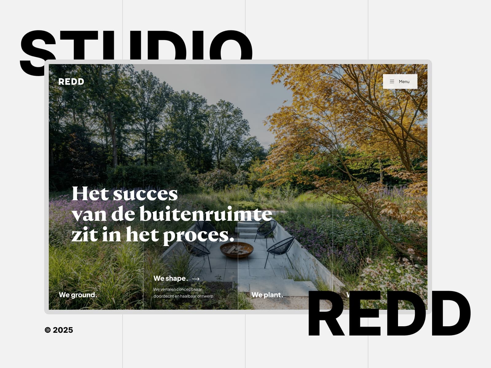 Tuinarchitect & Tuinontwerp 데스크톱 화면