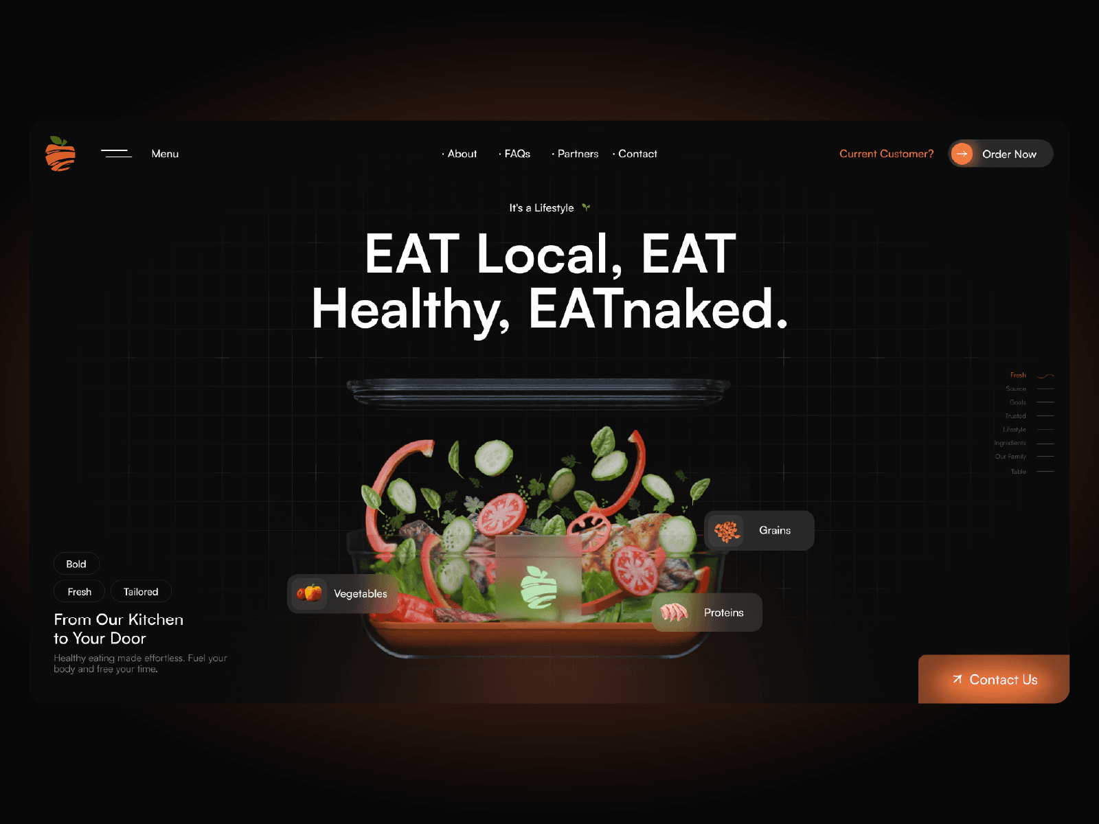 EATnaked 데스크톱 화면