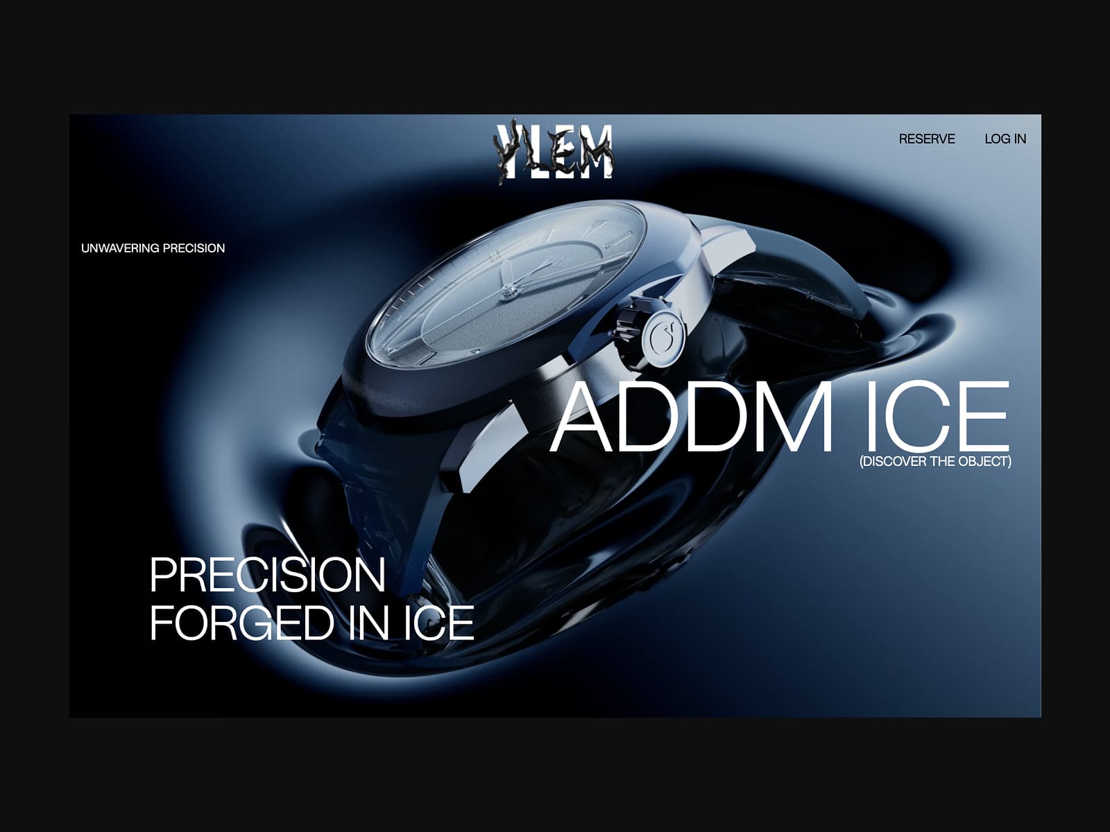 YLEM 웹사이트 데스크톱 화면 스크린샷 — 일러스트레이션 스타일