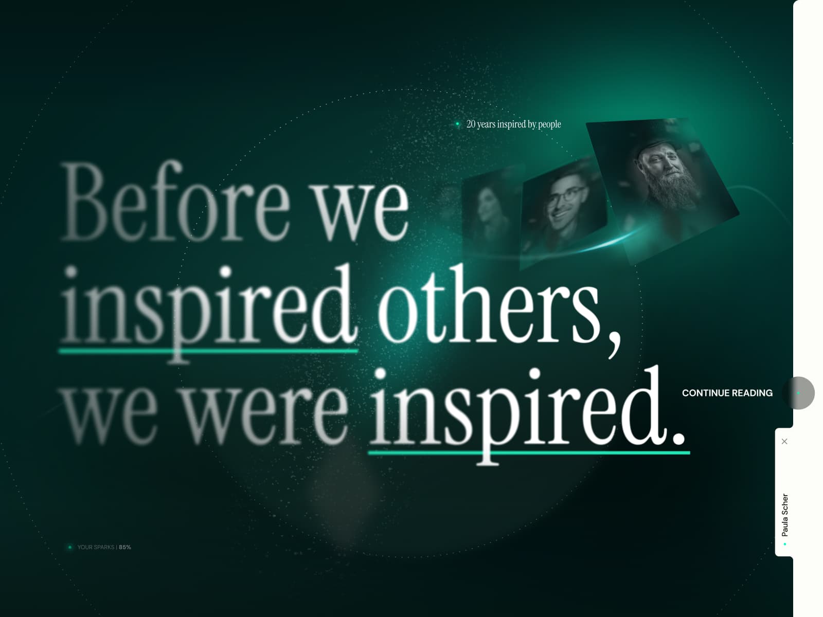20 Años Inspirados por Personas /nk.studio 데스크톱 화면