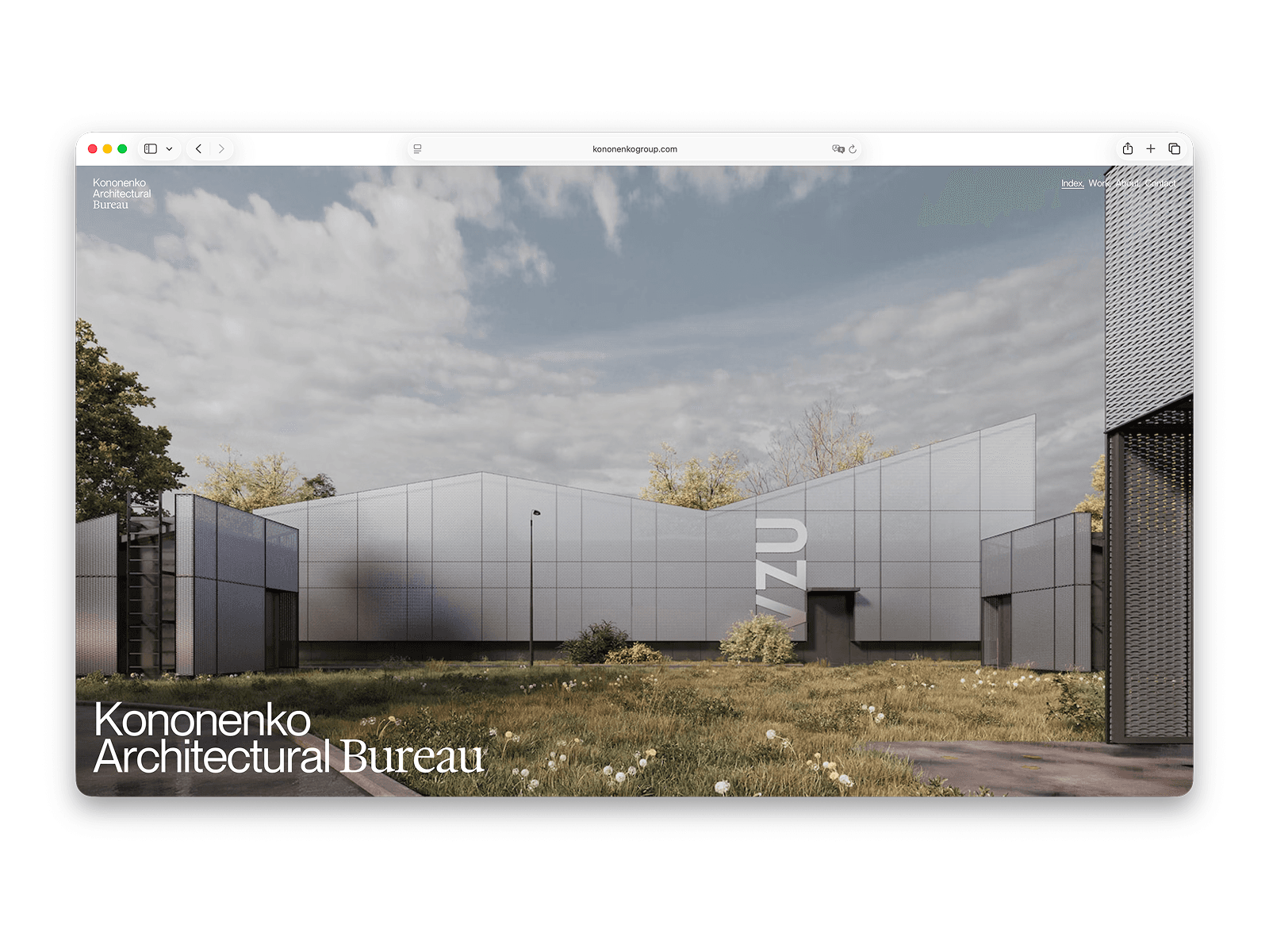 Kononenko Architectural Bureau 데스크톱 화면