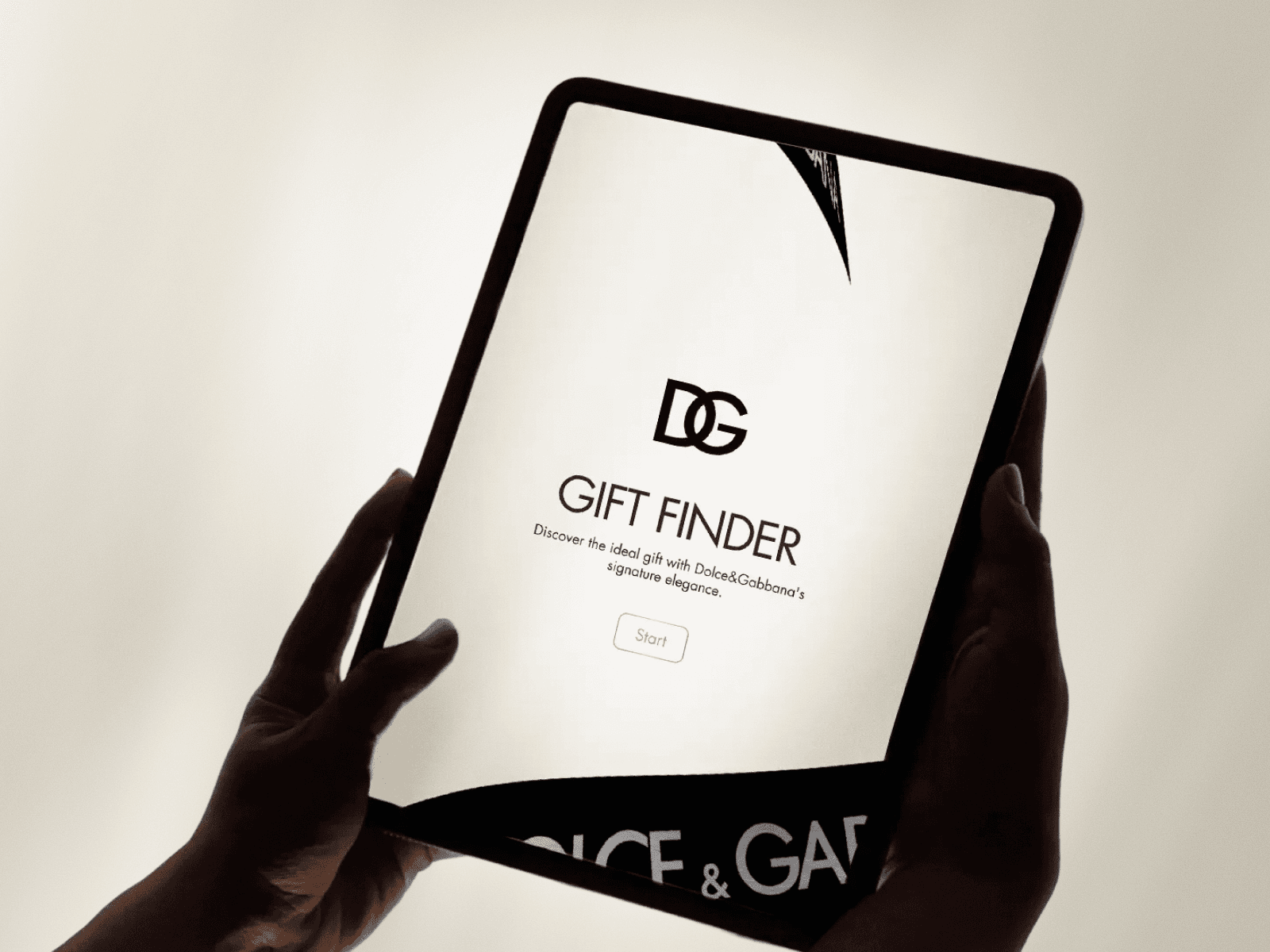 Dolce&GabbanaBeauty GiftFinder 데스크톱 화면