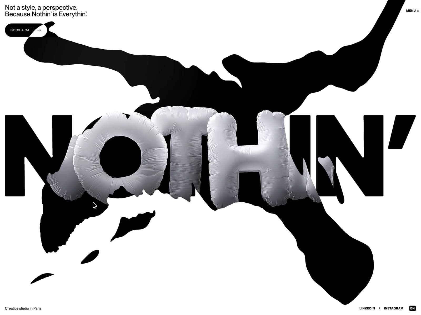 Nothin' | Home 데스크톱 화면