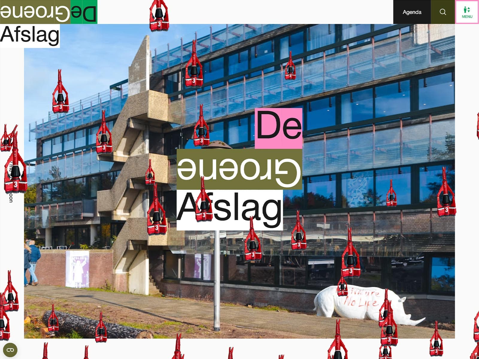 De Groene Afslag – Circulaire ontmoetingsplek in Bussum 데스크톱 화면