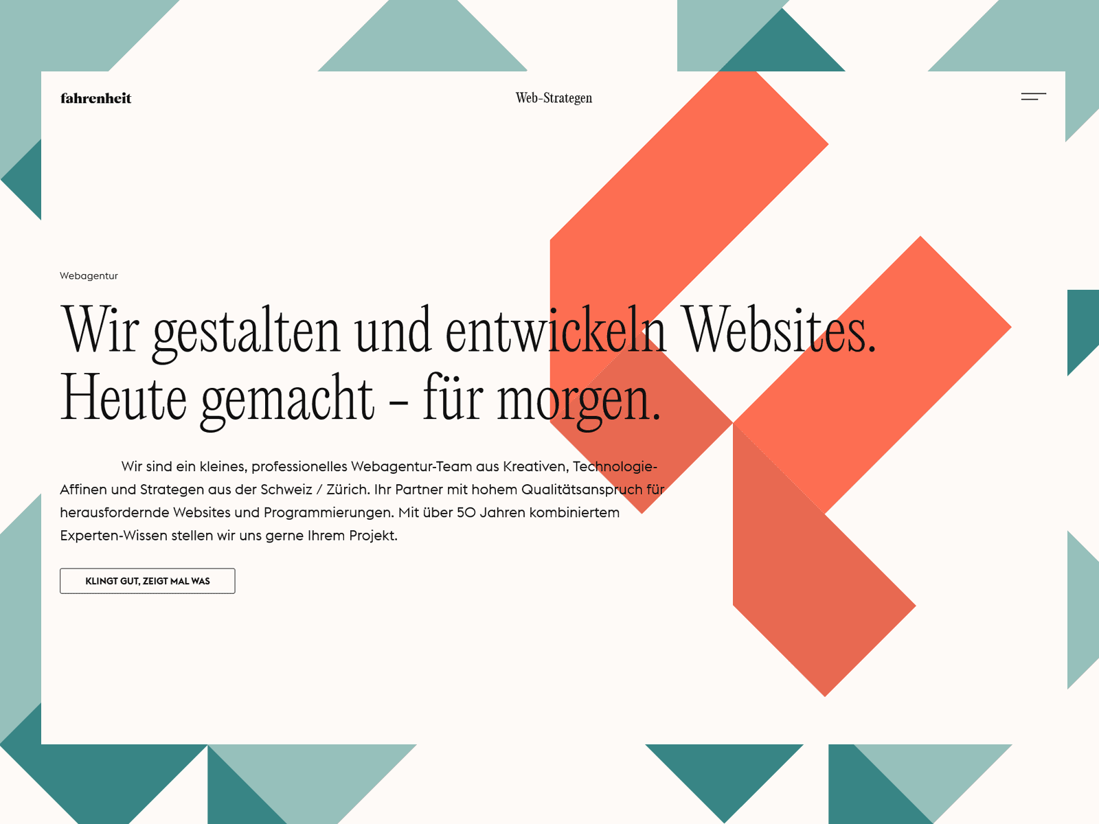 Webagentur Schweiz | WordPress, Webdesign & SEO 데스크톱 화면