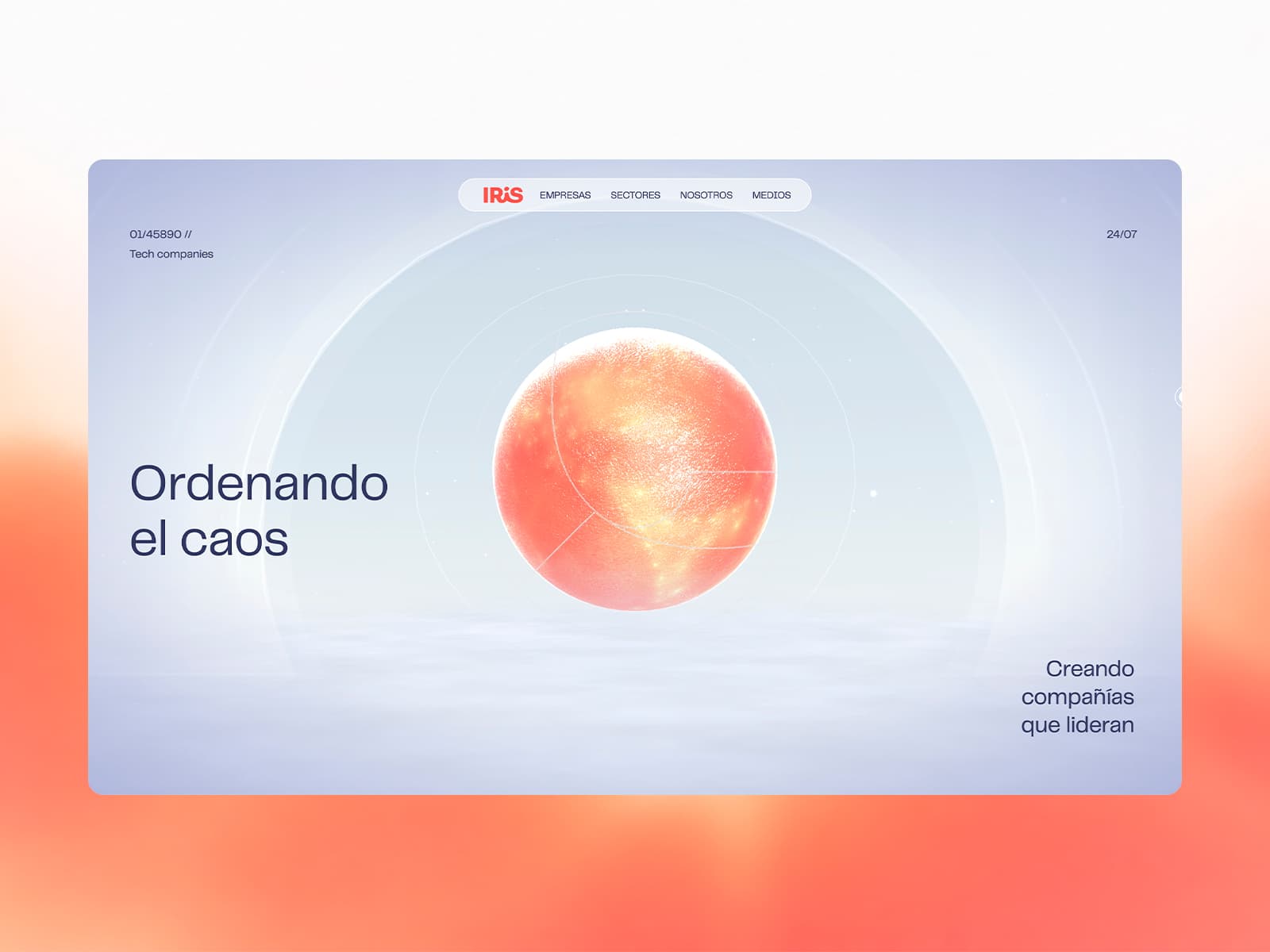 IRIS Venture Builder — Aceleramos el futuro 데스크톱 화면