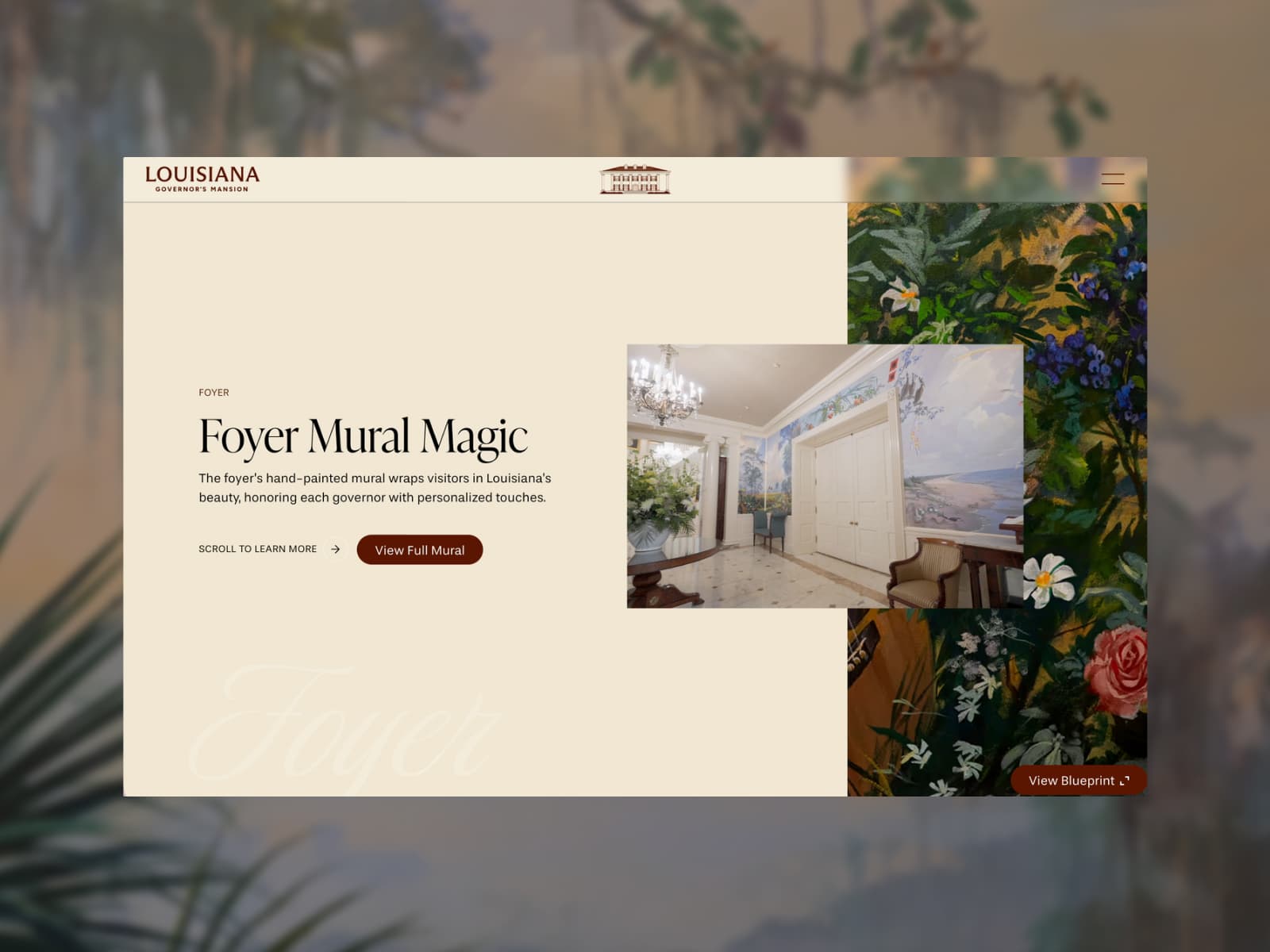 Louisiana's House | Louisiana Governor's Mansion 데스크톱 화면