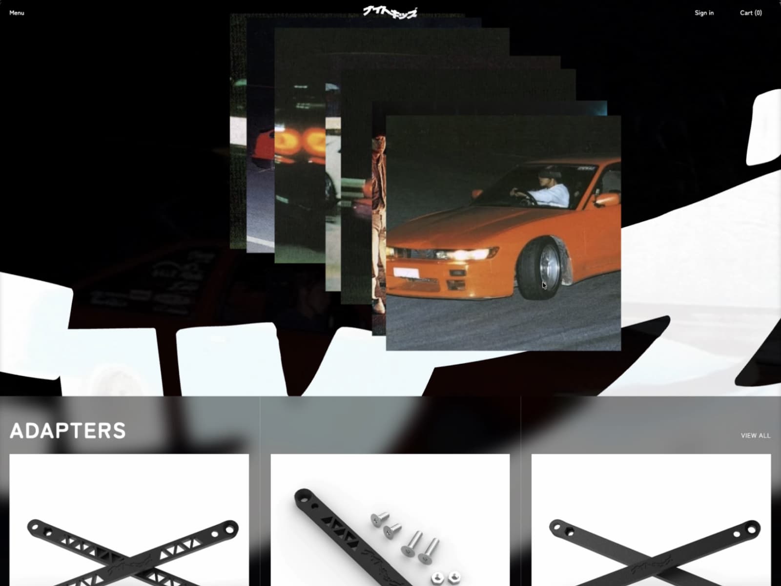 Nightkidz - Authentic JDM Parts & Lifestyle 데스크톱 화면